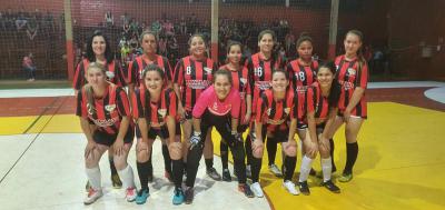 ComeÃ§ou a Champions League de Futsal Feminino no Campo do Bugre 